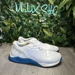 TYR CXT-1 Trainer CrossFit Sneakers Men’s Size 11.5 White Blue